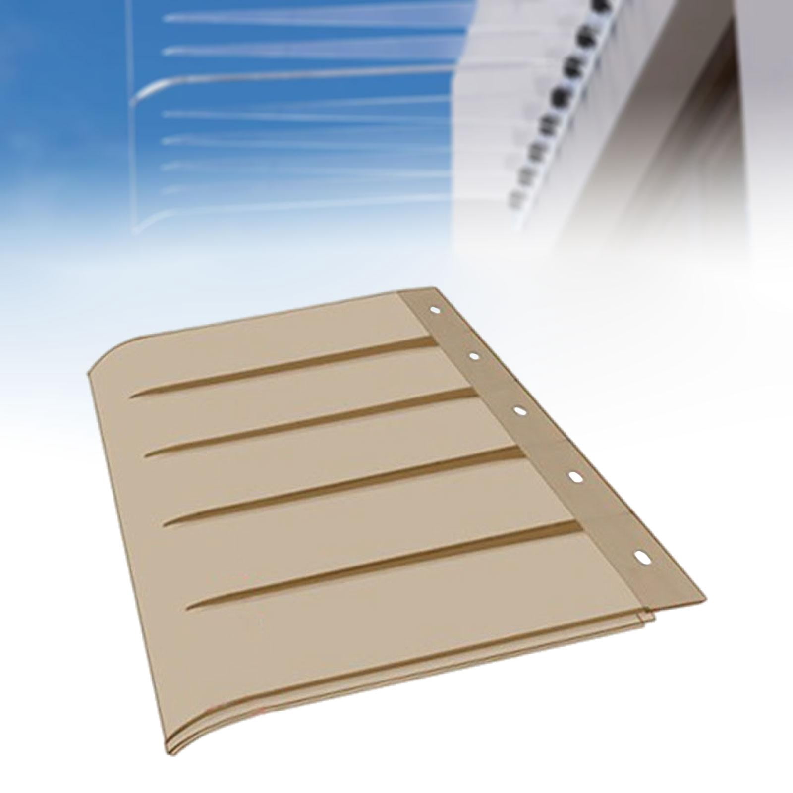 jicheng Window Awning Door Canopy Exterior Rain Shelter Cover for Front Door Outdoor 40x40cm