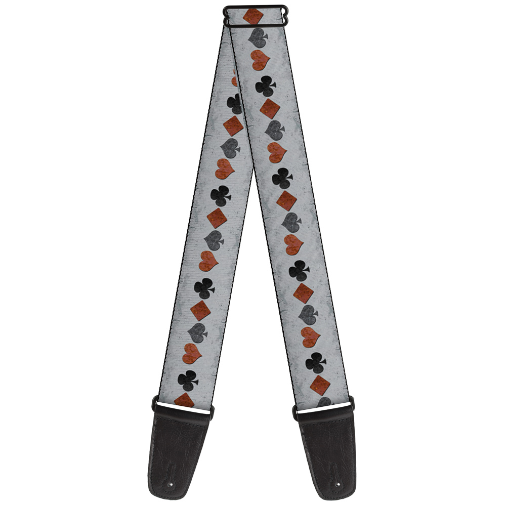 Buckle-Down Guitar Strap, Suits Gray Stone, 2 Inches Wide