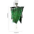 thumbnail image 3 of HomeKingdee Halloween Decorations Outdoor, Hanging Light Ghost Spooky Skeletons Decor Supplies, Luminous Skull Ghost Pendant Haunted Creepy House Halloween Flying Decoration, 3 of 6