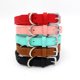 thumbnail image 1 of colores (M 2 * 42 cm), collar ajustable para perro con cojín suave, cuero acolchado, 1 of 5