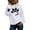 White, variant on Women Hoodies Women's Casual Cat Paw Print Long-Sleeved Pullover Hooded Thin Fleece Sweater
