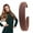 Dark Brown, variant on CXHEGBEJ Satin Headbands For Women Wide Hairband Hair Hoop Non Slip Fashion Headwear Hair Accessories Plain Color DIY Beige