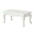 thumbnail image 2 of 1/12 Doll House Miniature End Table Model Furniture - White, 2 of 11