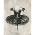 thumbnail image 2 of Harper, Ethan 20x24 Gold Ornate Wood Framed with Double Matting Museum Art Print Titled - Black Ballet Dress II, 2 of 4