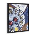 thumbnail image 2 of Stupell Industries Coastal Oysters on Ice Black Floating Frame Canvas Art, 17 x 21, by Rachel Nerney, 2 of 8