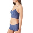 thumbnail image 2 of b.tempt'd by Wacoal Women's Inspired Eyelet Bralette, Vintage Indigo, Small, 2 of 4