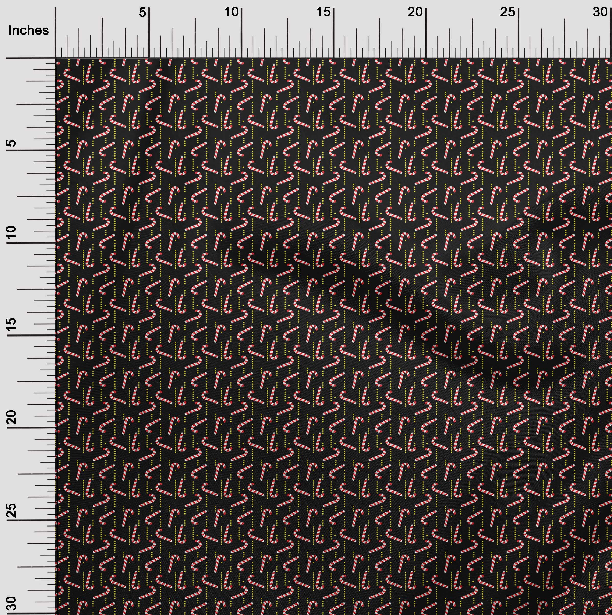 oneOone Polyester Spandex Black Fabric Merry Christmas Sewing Craft Projects Fabric Prints By Yard 56 Inch Wide-SN0