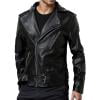 Black#light motorcycle jacket for men