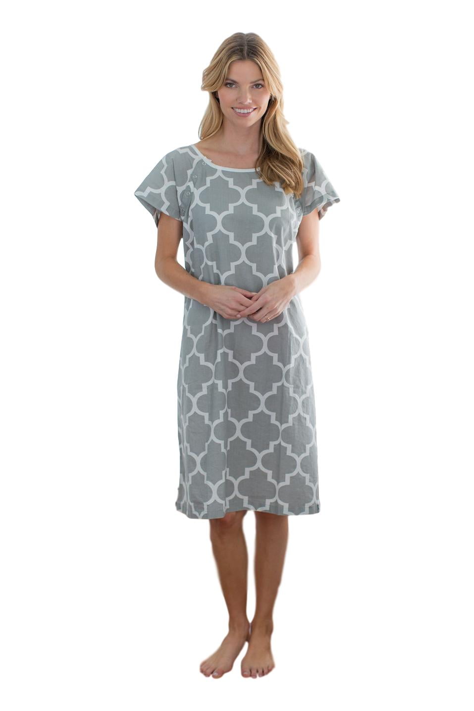 Gownies Designer Hospital Patient Gown, 100 Cotton, Hospital Stay