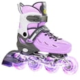 thumbnail image 1 of Patines en línea SUPER YOUNGSTER ajustables con ruedas luminosas, 1 of 6