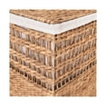 thumbnail image 5 of Seville Classics 4-Piece Sustainable Water Hyacinth Laundry Hamper and Basket Set, 5 of 7
