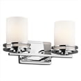 thumbnail image 1 of Kichler 5077CH Hendrik 2 Light Bath in Chrome, 1 of 1