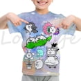 thumbnail image 3 of Nueva camiseta de Battle Cats para niños, niñas, camiseta de anime, juego de dibujos animados, camisetas 3D, camisetas de verano para niños, ropa informal de calle, 3 of 5