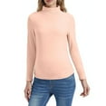 thumbnail image 2 of Aloohaidyvio Maternity Clothes Long Sleeve Soft Turtleneck Maternity Tops Shirts for Women, 2 of 9