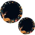 thumbnail image 7 of SKYSONIC Fairy Autumn Forest Woodland Trivet Pot Holders Pads, Set of 2 Pot Holder Heat Resistant Trivets Cotton Thread Weave Mats Kitchen Table Decor, 7 of 7