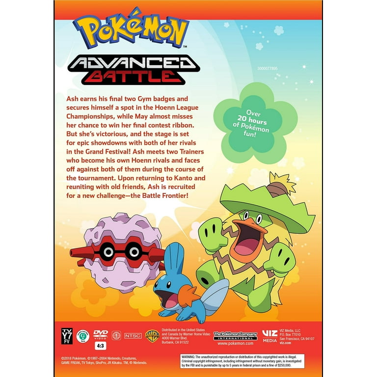 Viz Media Pokemon Advanced Battle Frontier Series Movies