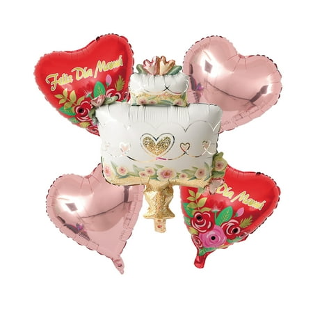 pdqouc Mother's Day Decoration Balloon Set Fashion Mom-Amazing Birthday Party Atmosphere Decoration Supplies Gifts for Mom