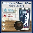 thumbnail image 4 of Golf Thermos Cup for Men - 20 oz Golf Stainless Steel Insulated Tumbler with Slider Lid Straw Personalized Gift for Golfers Lovers Men Dad Husband Grandpa Brother Uncle Birthday Gift, 4 of 7