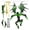 Green, variant on 3D Printed Winged Titan Robot Action Figure Assembled Posable Mobile Doll Set with 5 Angel Weapons and 6 Interchangeable Hands for Desktop Display, Black and Red