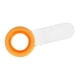 thumbnail image 1 of Elevador de inodoro portátil, funda para asiento de inodoro, asa moderna para asiento de inodoro, Closestool Naranja, 1 of 9
