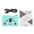 thumbnail image 2 of M-VAVE LOST TEMPO Effect Pedal Drum & Looper Effector Mini 2-in-1 Looper & Drum Machine Double Footswitch Looper Pedal Looper Guitar Pedal 30 Drums & 4 Loops High Precision Tuner, 2 of 9