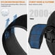 thumbnail image 5 of For Huawei Watch Fit 3 Adjustable Strap Nylon Magic Tape Watch Band - Grey, 5 of 5