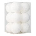 thumbnail image 3 of Adornos de bolas de Navidad de 10/8 cm, irrompibles, para árbol de Navidad, bodas, fiestas, decoración navideña, 12/6 unidades, 3 of 5