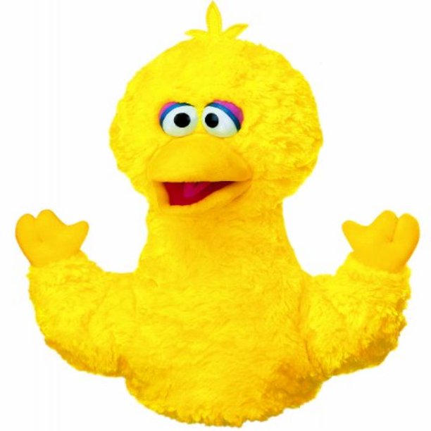 Gund Plush Big Bird Hand Puppet