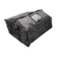 thumbnail image 1 of Bolsa térmica para entrega de pizza con de identificación transparente, bolsa de mano, contenedor para calentar alimentos, portador térmico, 1 of 8