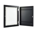 thumbnail image 2 of JingChun Front Loading Kids Art Frame in Black - 8.3x11.8 Picture Frame with Mat and 10.4x13.8 without Mat - Kids Artwork Frames Changeable Display - Frames for Kids Artwork, 2 of 5