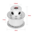 thumbnail image 2 of Aluminum M-X-L 30 Teeth 5mm Bore 11mm Belt Timing Idler Pulley Synchronous Wheel, 2 of 6