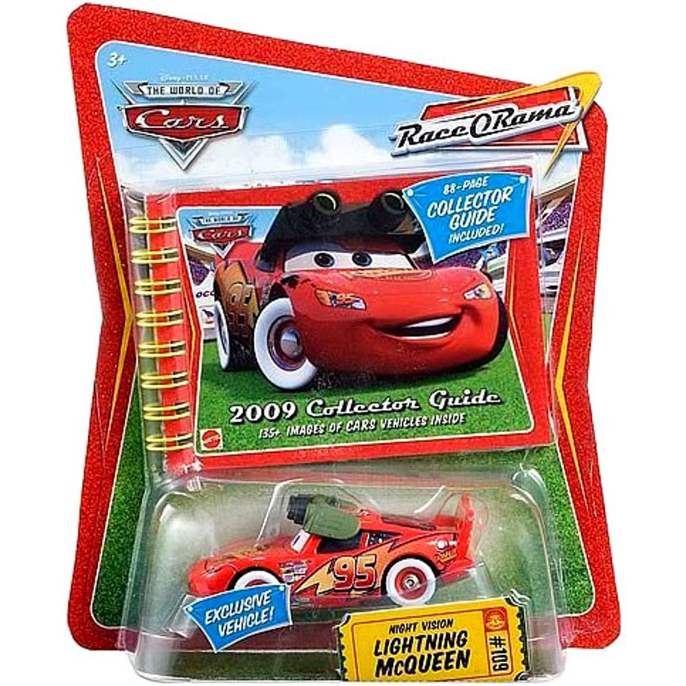 Disney Cars RaceORama Night Vision Lightning McQueen Diecast Car