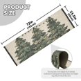 thumbnail image 5 of Yayeee Runner Rug for Bedroom 2'x6' Machine Washable Hallway Non Slip Mat, Christmas Stars, 5 of 8