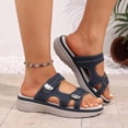 thumbnail image 5 of Norvail Womens Orthopedic Arch Support Open Toe Sandals, Wide Foot Sandals for Women Dressy, Non Slip Comfortable Walking Slippers for Summer Beach Vacation, 5 of 7