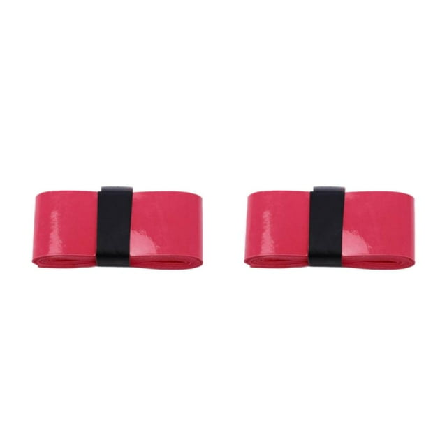 Guardoinrt 1/2/3 Tennis Overgrip Non Toxique et Durable pour Performance Longue Durée Puissance de Liaison Rouge Carré pack 2 Pcs
