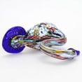 thumbnail image 3 of GlassOfVenice Murano Glass Millefiori Swan Sculpture, 3 of 6