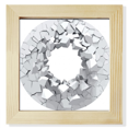 thumbnail image 1 of Mur Brisé Impact Décoration Carré Cadre Photo Mur Présentoir de Table, 1 of 3