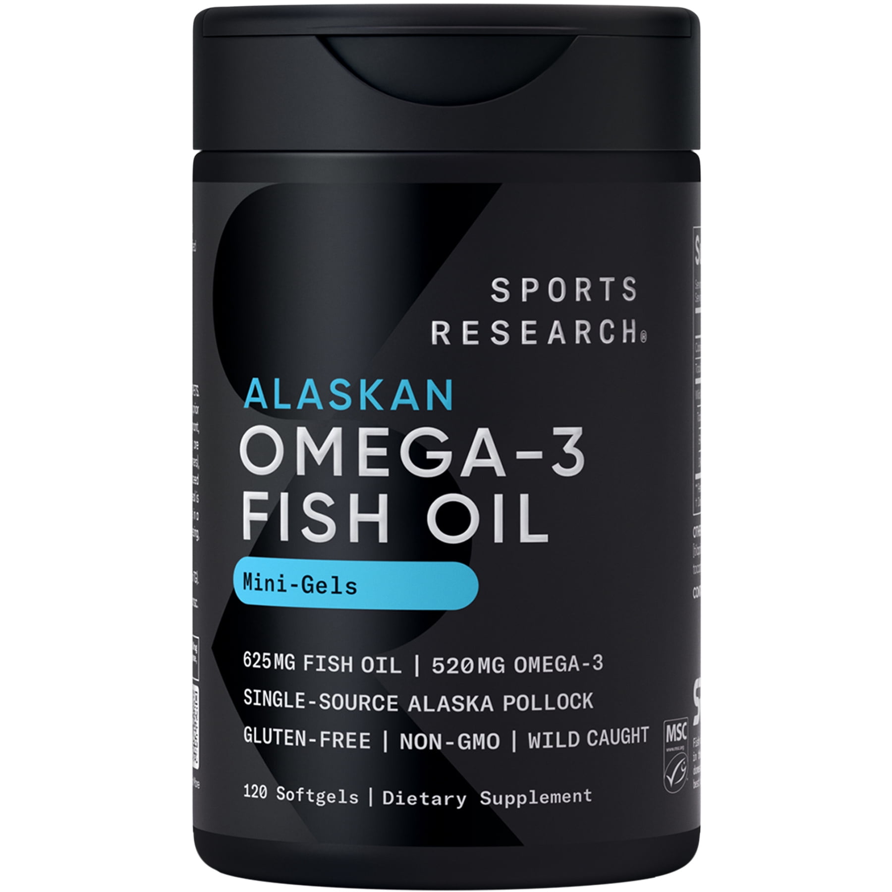 Sports Research Antarctic Krill Oil Omega 3 1000mg Softgels with