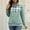 Green, variant on POROPL Sweatshirts for Women Long Sleeve Sweatshirts Plaid Pullover Tops Casual Fall Outfits Black