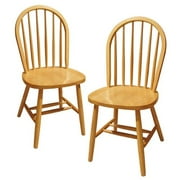 Set of 2, Windsor Chair, Assembled by Winsome