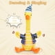 thumbnail image 1 of Repetir Juguete Dancing Duck Doll Talk Sing Record Educación interactiva Niños Repite el juguete parlante, 1 of 5