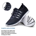 thumbnail image 4 of vibdiv Mens Womens Water Shoes Quick Dry Aqua Shoes Barefoot for Beach Surf Hiking Pool Water Sports Shoes Navy Blue, 4 of 6