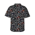 thumbnail image 3 of Balery Cool Off-Road Vehicle Print Men's Hawaiian Shirts Short Sleeve Beach Shirt Relaxed Fit Vacation Button Down Shirts-Large, 3 of 9