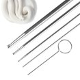 thumbnail image 2 of 1 Set Of Stainless Steel Reptiles Snake Sexing Probes Professional Gender Detector With Round Ball, 2 of 7