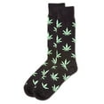 thumbnail image 3 of MeMoi Men's Me and Mary Jane Bamboo Blend Novelty Crew Sock - Mens - Male, 10-13, Black, 3 of 7