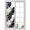 Black, variant on Marble Red Window Privacy Film, Modern Abstract Gold White Brick Stone Motif Static Cling UV Sun Blocking Heat Control Window Tint, Non-Adhesive One Way Windows Privacy Cover 29.5''x78.7''