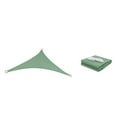 thumbnail image 4 of Sun Shade Triangle Sun Shade 95% Block Canopy for Patio Backyard Garden Outdoor Activities with Fixing Kit, 4 of 4