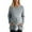 Light Blue, variant on Diufon Women's Maternity Tops Soft Long Sleeve Pregnancy Tunic Blouses Crew Neck Striped Knitted Sweater Top