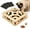 Brown-5 Pad, variant on Cat Nail File Scratcher with 3 Sandpaper Pads, 4 Bell Balls, 8 Screw, Solid Wood Cat Scratch Puzzle Enrichment Box Nail Filer Box Toy to File Nails, Cat Treat Box for Treat-Motivated Cats