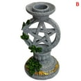 thumbnail image 3 of VALINK Astrology Pentagram Candlestick Fun Desktop Candlestick Stand Candle Holder for Home Decor, 3 of 6